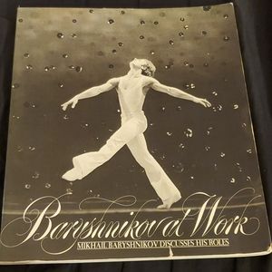Baryshnikov at Work Vintage 1978 Coffee Table book